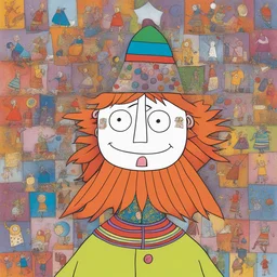a character by Nick Sharratt