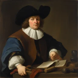 a character by Nicolaes van Verendael