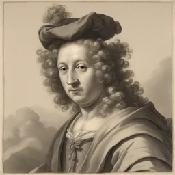 a character by Nicolas Mignard
