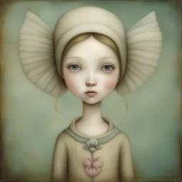 a character by Nicoletta Ceccoli