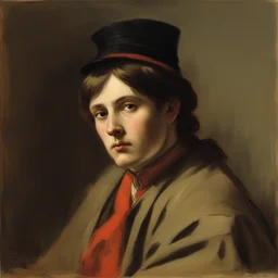 a character by Nikolai Ge