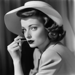 a character by Nina Leen