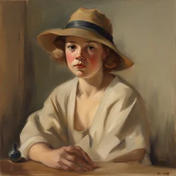 a character by Nora Heysen