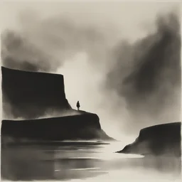 a character by Norman Ackroyd