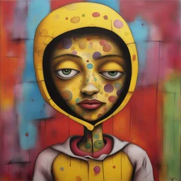 a character by OSGEMEOS