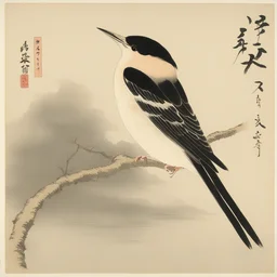 a character by Ohara Koson