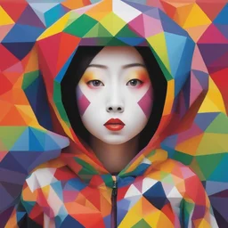 a character by Okuda San Miguel