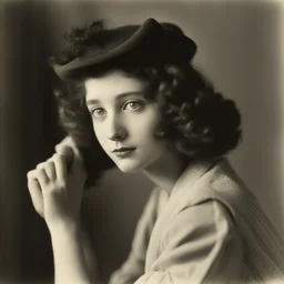 a character by Olive Cotton