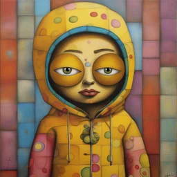 a character by Os Gemeos