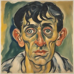a character by Oskar Kokoschka