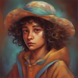 a character by Pablo Amaringo