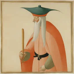 a character by Paolo Uccello