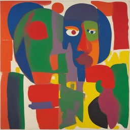 a character by Patrick Heron