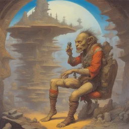 a character by Patrick Woodroffe
