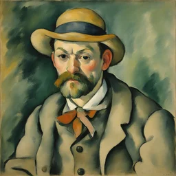 a character by Paul Cézanne