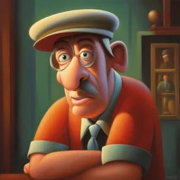 a character by Paul Corfield