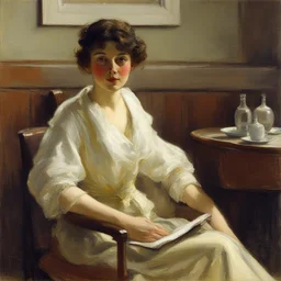 a character by Paul Gustav Fischer