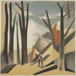 a character by Paul Nash