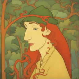 a character by Paul Ranson
