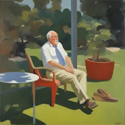 a character by Paul Wonner