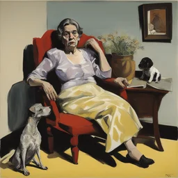 a character by Paula Rego