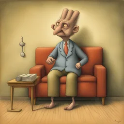 a character by Pawel Kuczynski