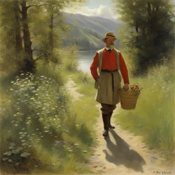 a character by Peder Mork Monsted