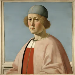 a character by Piero della Francesca