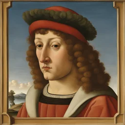 a character by Piero di Cosimo