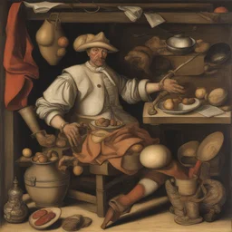 a character by Pieter Aertsen