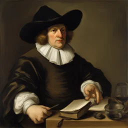 a character by Pieter Claesz