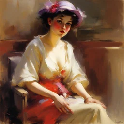 a character by Pino Daeni