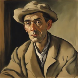 a character by Pyotr Konchalovsky