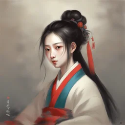 a character by Qian Xuan