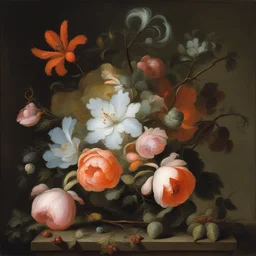 a character by Rachel Ruysch