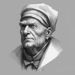 a character by Rafał Olbiński