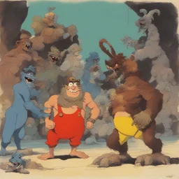 a character by Ralph Bakshi