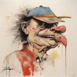 a character by Ralph Steadman