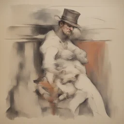 a character by Ralston Crawford