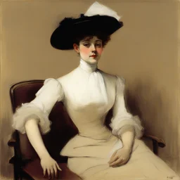 a character by Ramon Casas