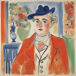 a character by Raoul Dufy