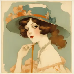 a character by Raphael Kirchner