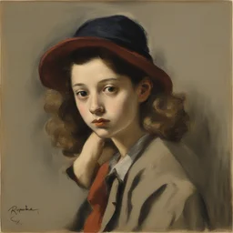 a character by Raphael Soyer