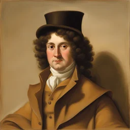 a character by Raphaelle Peale
