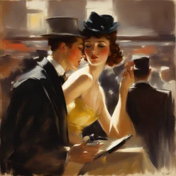 a character by Raymond Leech