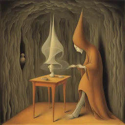 a character by Remedios Varo