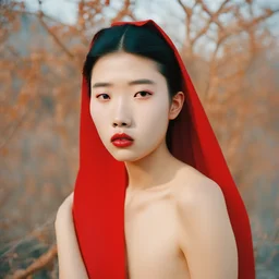 a character by Ren Hang