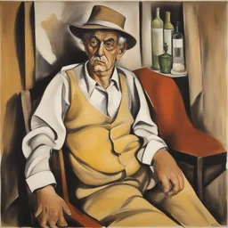 a character by Renato Guttuso