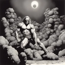 a character by Richard Corben