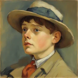 a character by Richard Gerstl